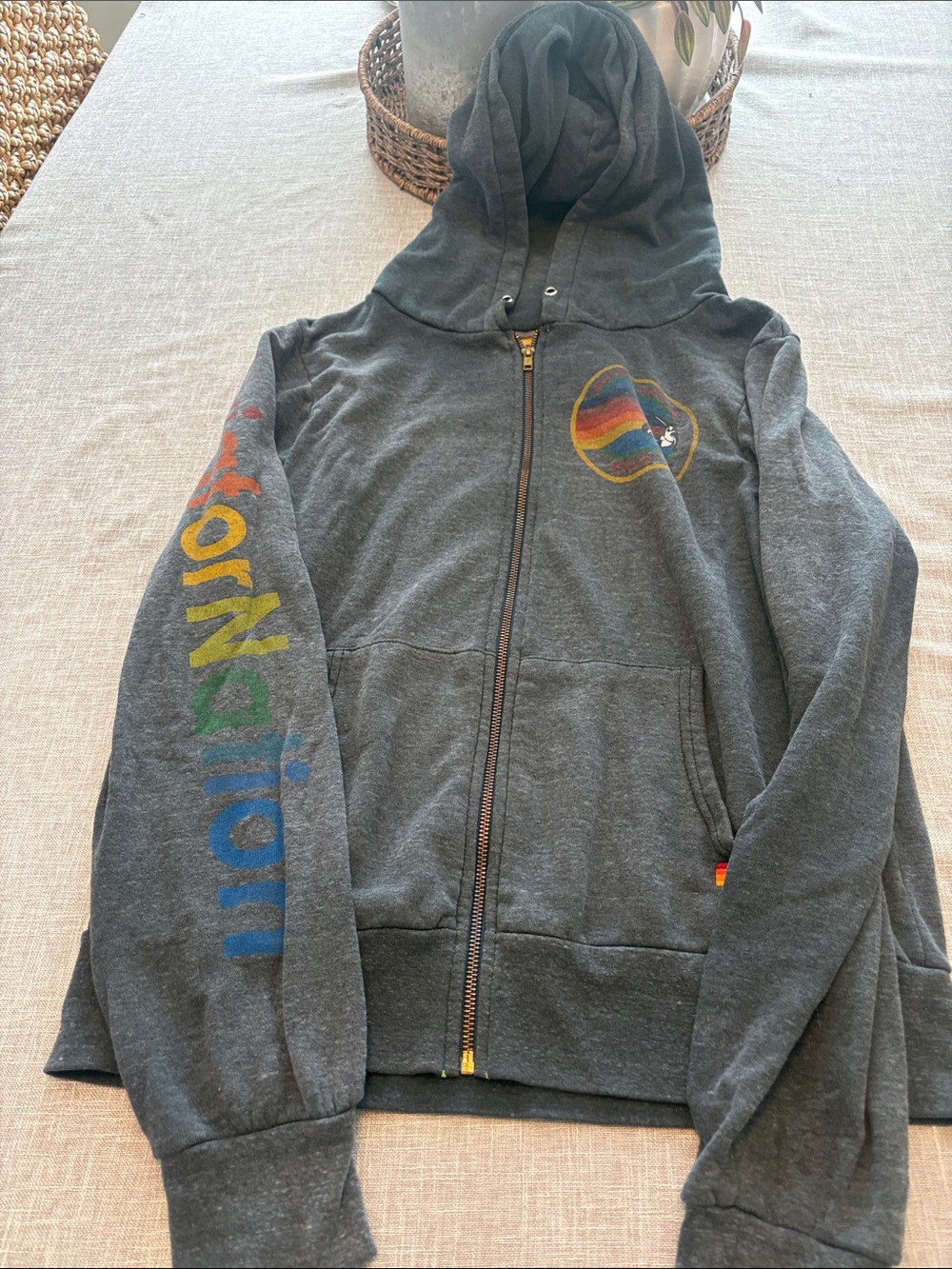 Aviator Nation size large universal zio up.